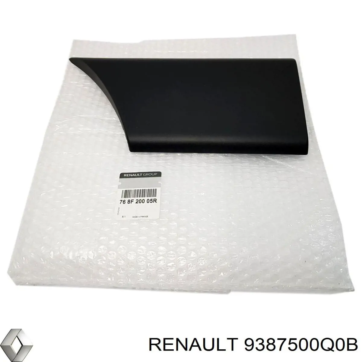 Молдинг заднього лівого крила 9387500Q0B Renault (RVI)
