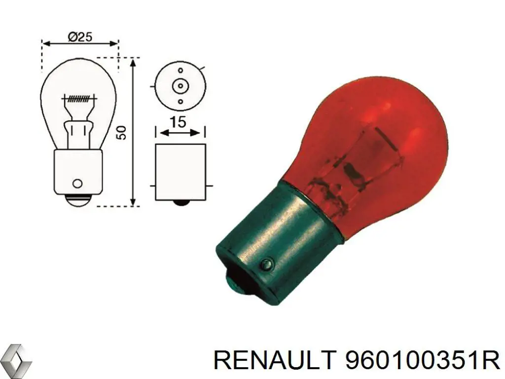 Молдинг решітки радіатора Renault (RVI) 960100351R ціна, від 58.54 USD