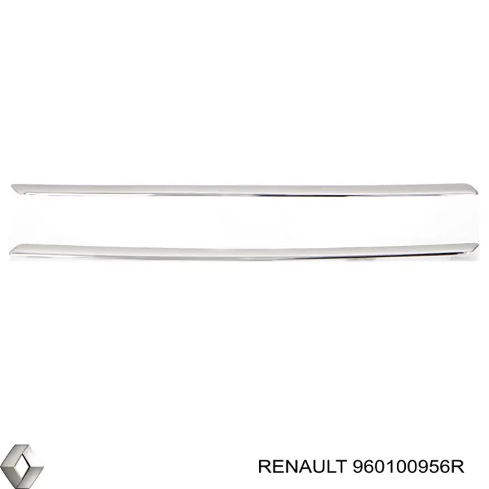 Молдинг решітки радіатора 960100956R Renault (RVI)