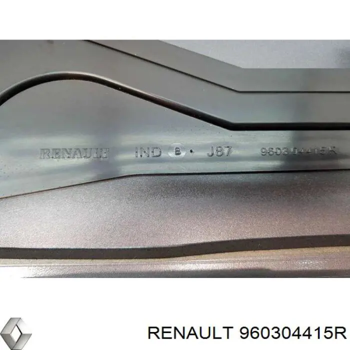 Спойлер 3/5-й, задніх дверей 960304415R Renault (RVI)