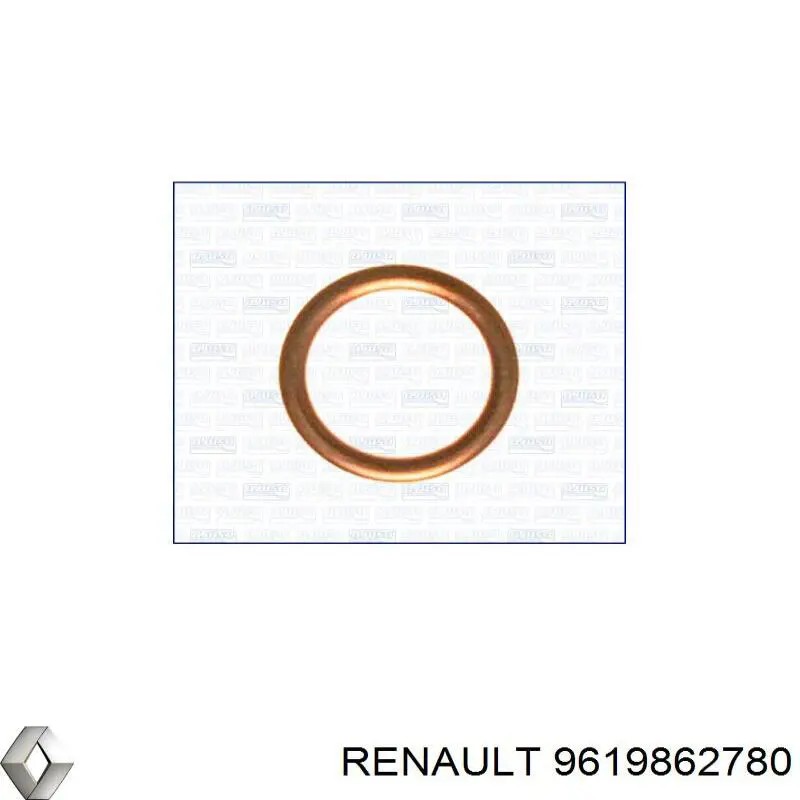Купити 9619862780 Renault (RVI) Прокладка пробки піддону двигуна
