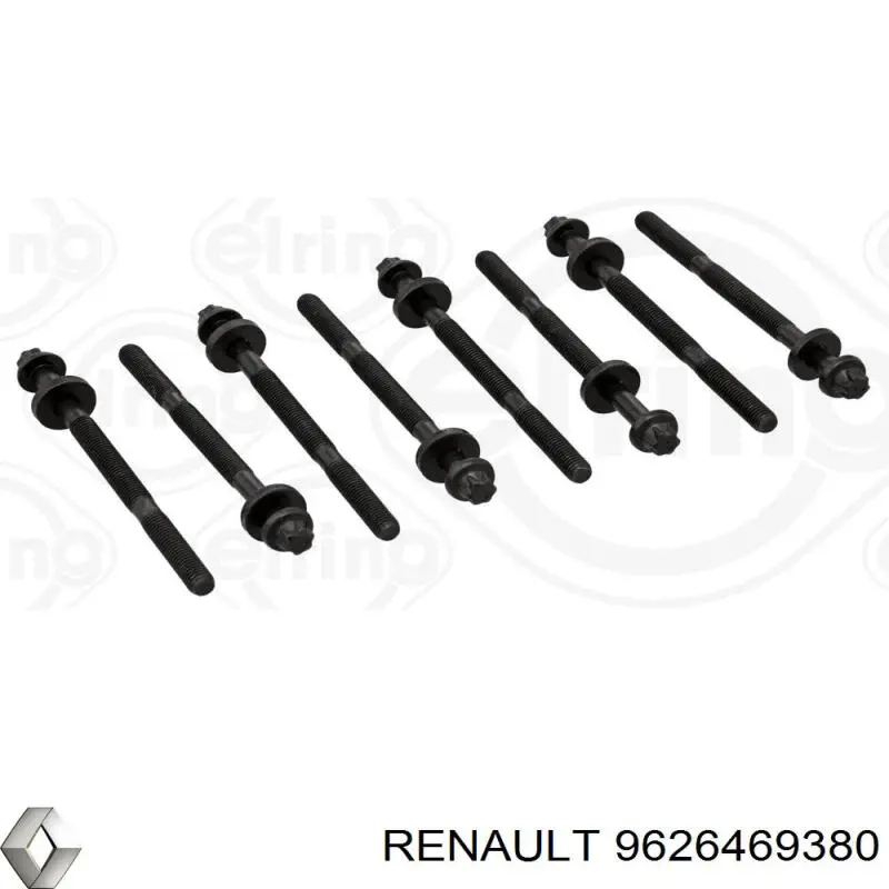 Болт головки блока циліндрів, ГБЦ Renault (RVI) 9626469380 ціна, від 6.21 USD