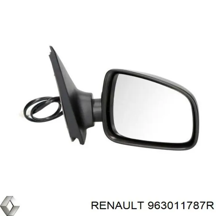 Праве бічне дзеркало Renault (RVI) 963011787R ціна, від 51.37 USD