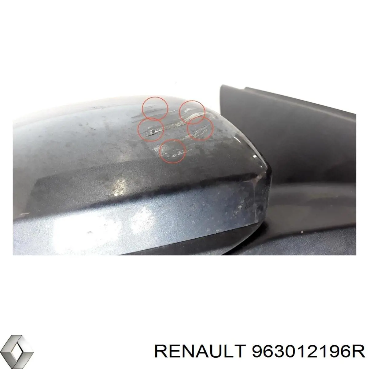 Купити 963012196R Renault (RVI) Дзеркало праве