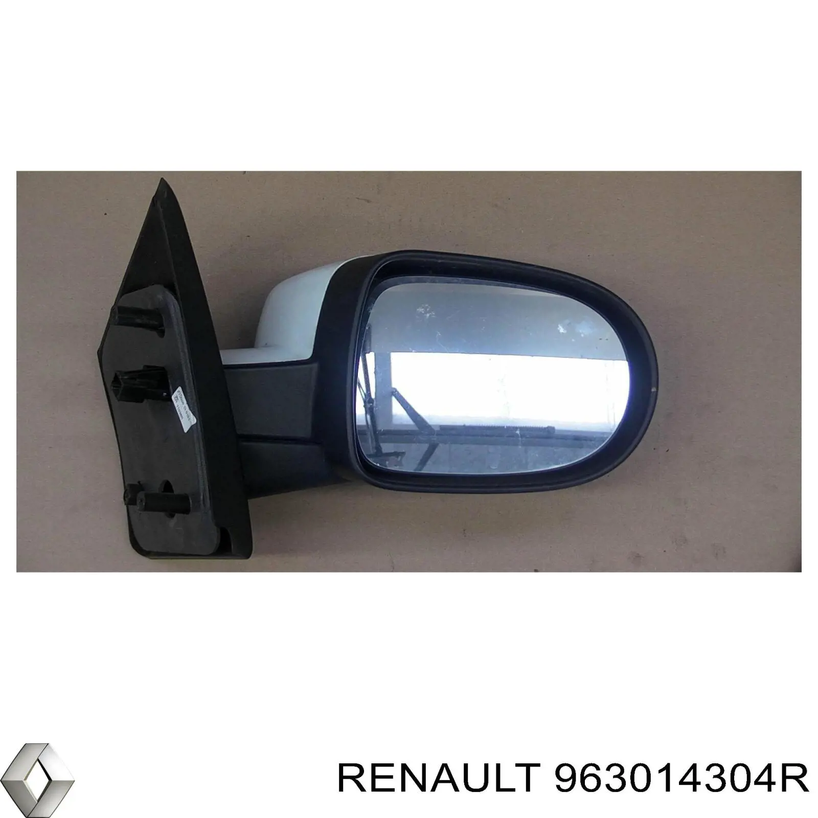 Праве бічне дзеркало Renault (RVI) 963014304R ціна, від 43.95 USD