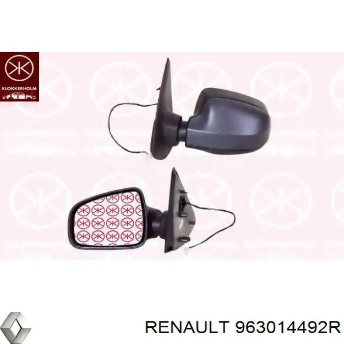 Купити 963014492R Renault (RVI) Дзеркало праве