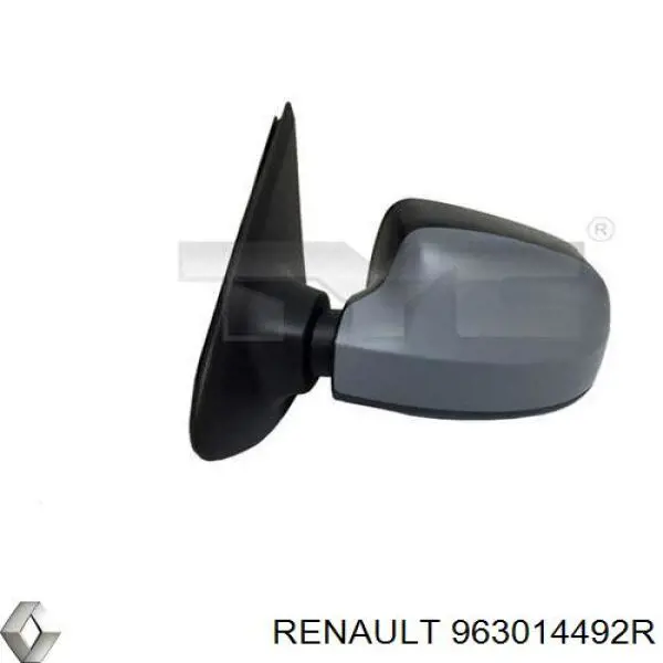 Праве бічне дзеркало Renault (RVI) 963014492R ціна, від 71.65 USD