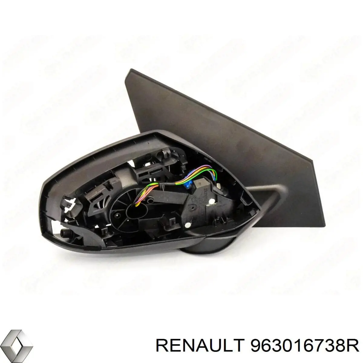 Праве бічне дзеркало Renault (RVI) 963016738R ціна, від 28.18 USD