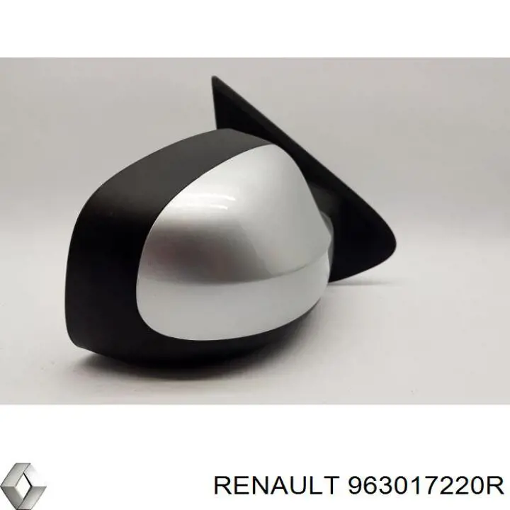 Праве бічне дзеркало Renault (RVI) 963017220R ціна, від 43.77 USD