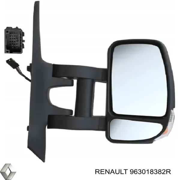 Праве бічне дзеркало Renault (RVI) 963018382R ціна, від 159.24 USD