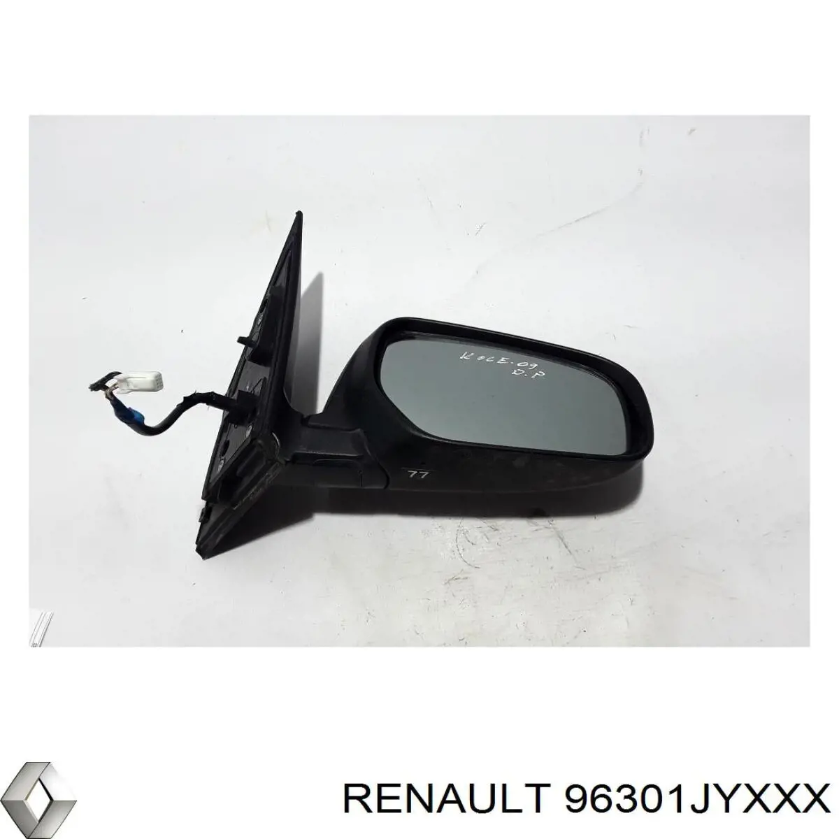 Праве бічне дзеркало Renault (RVI) 96301JYXXX ціна, від 91.32 USD