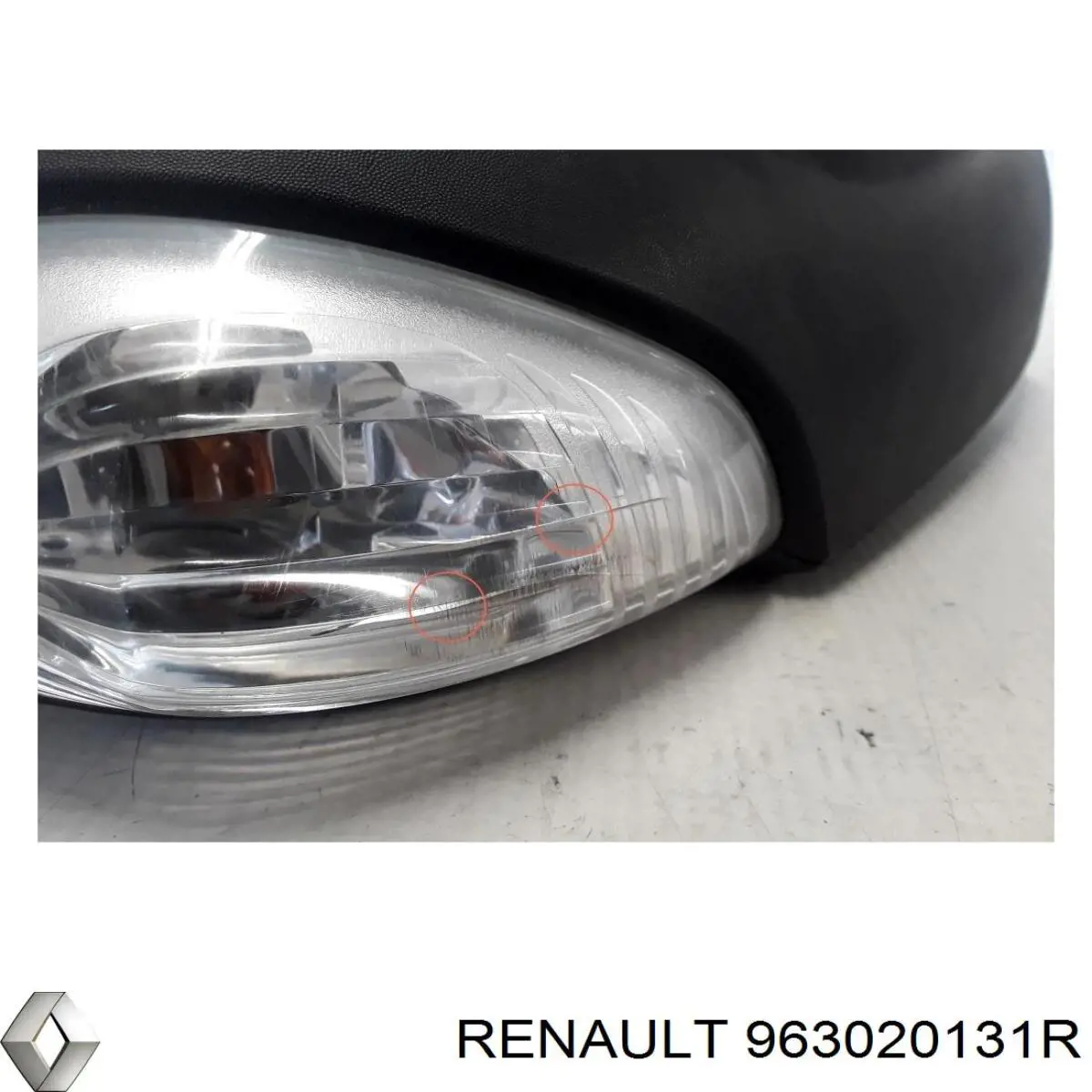 Праве бічне дзеркало Renault (RVI) 963020131R ціна, від 94.56 USD