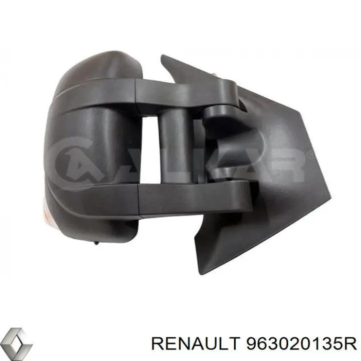 Купити 963020135R Renault (RVI) Бічне дзеркало заднього виду ліве