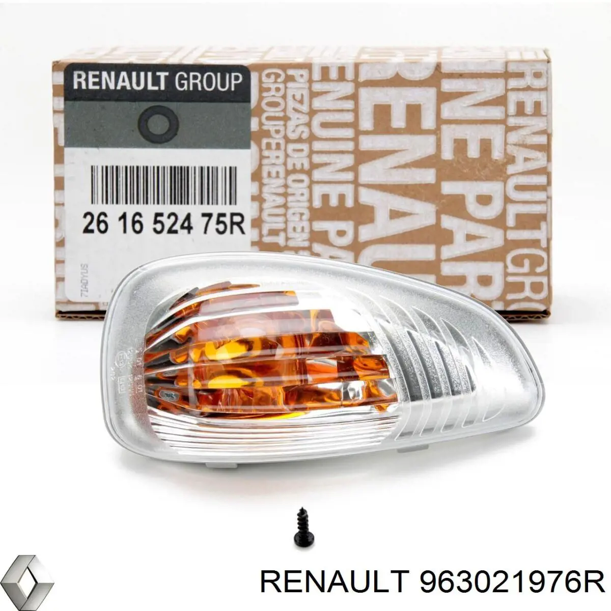 Ліве бокове дзеркало 963021976R Renault (RVI)