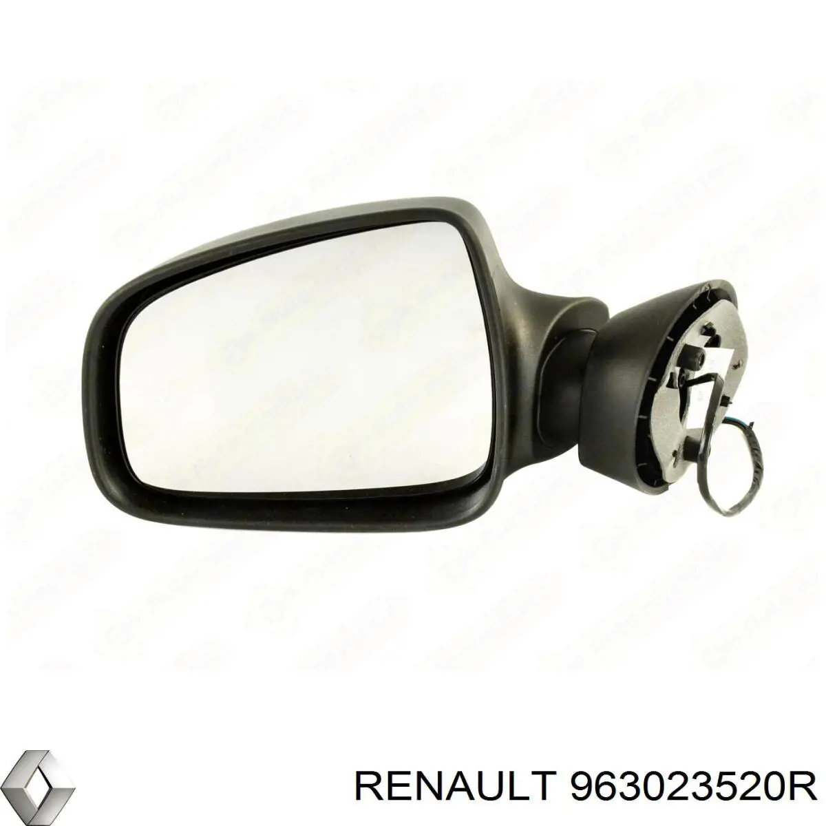 Ліве бічне дзеркало Renault (RVI) 963023520R ціна, від 46.90 USD