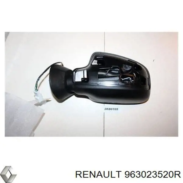 Купити 963023520R Renault (RVI) Бічне дзеркало заднього виду ліве