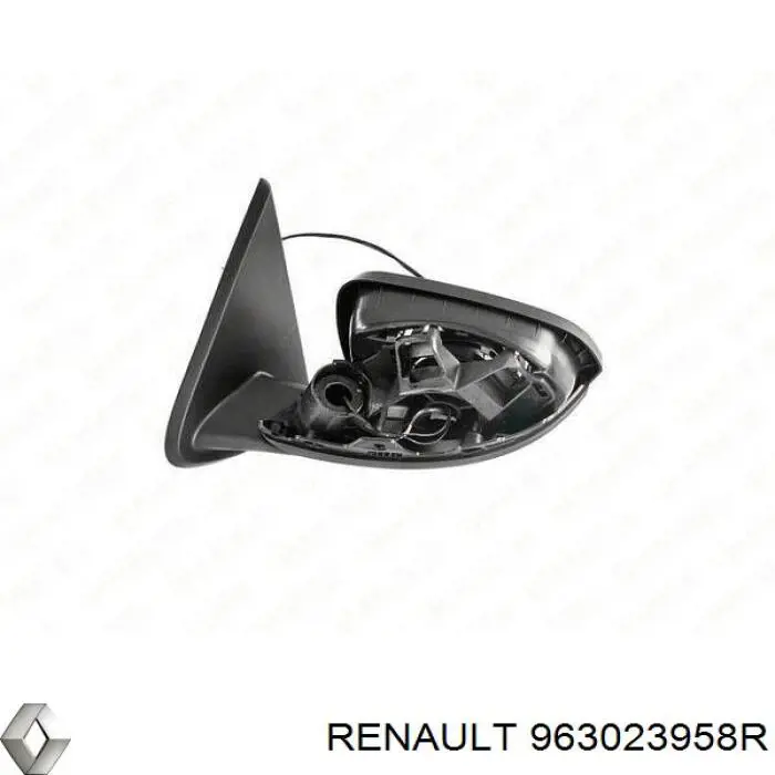 Ліве бічне дзеркало Renault (RVI) 963023958R ціна, від 16.79 USD