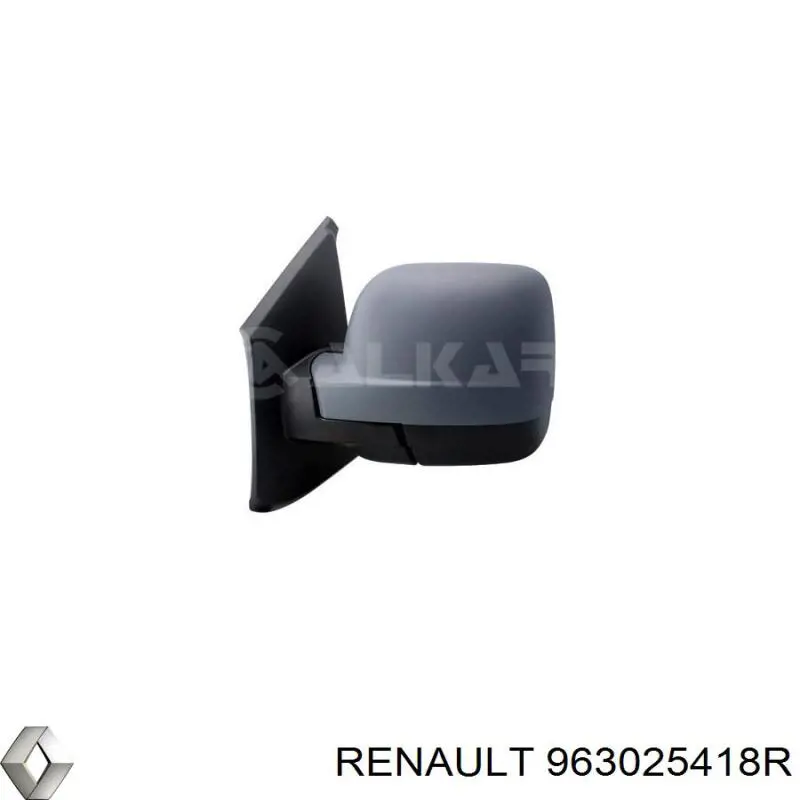 Купити 963025418R Renault (RVI) Бічне дзеркало заднього виду ліве
