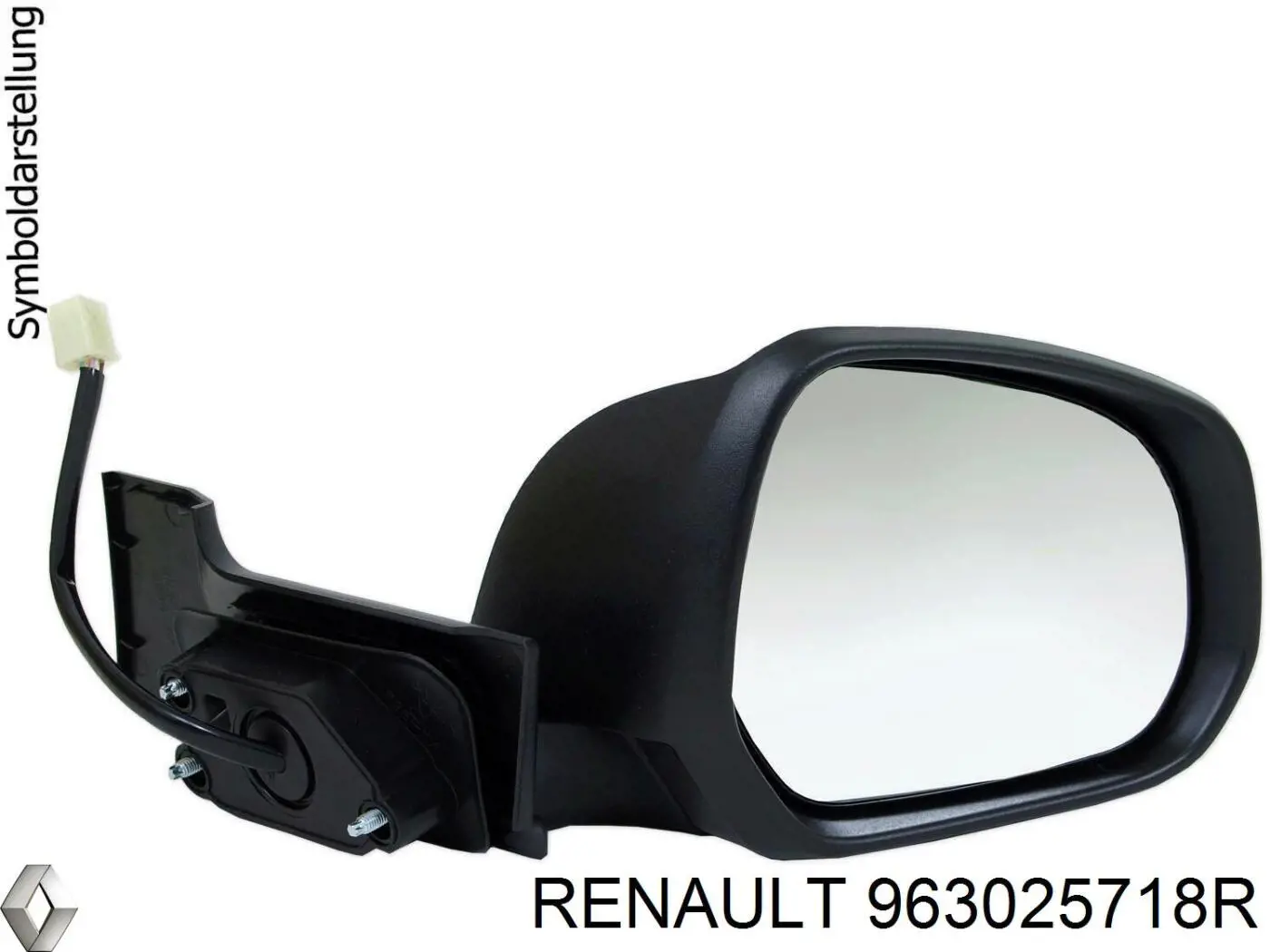 963025718R Renault (RVI) Дзеркало заднього виду, ліве