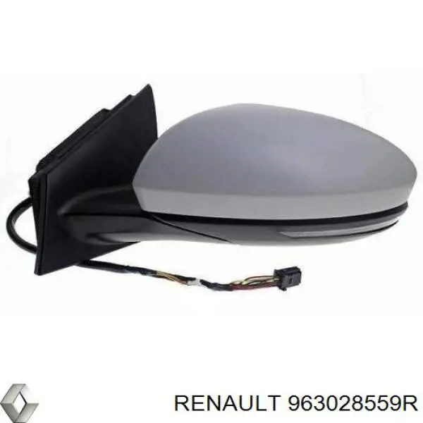 963028559R Renault (RVI) Накладка водійського дзеркала