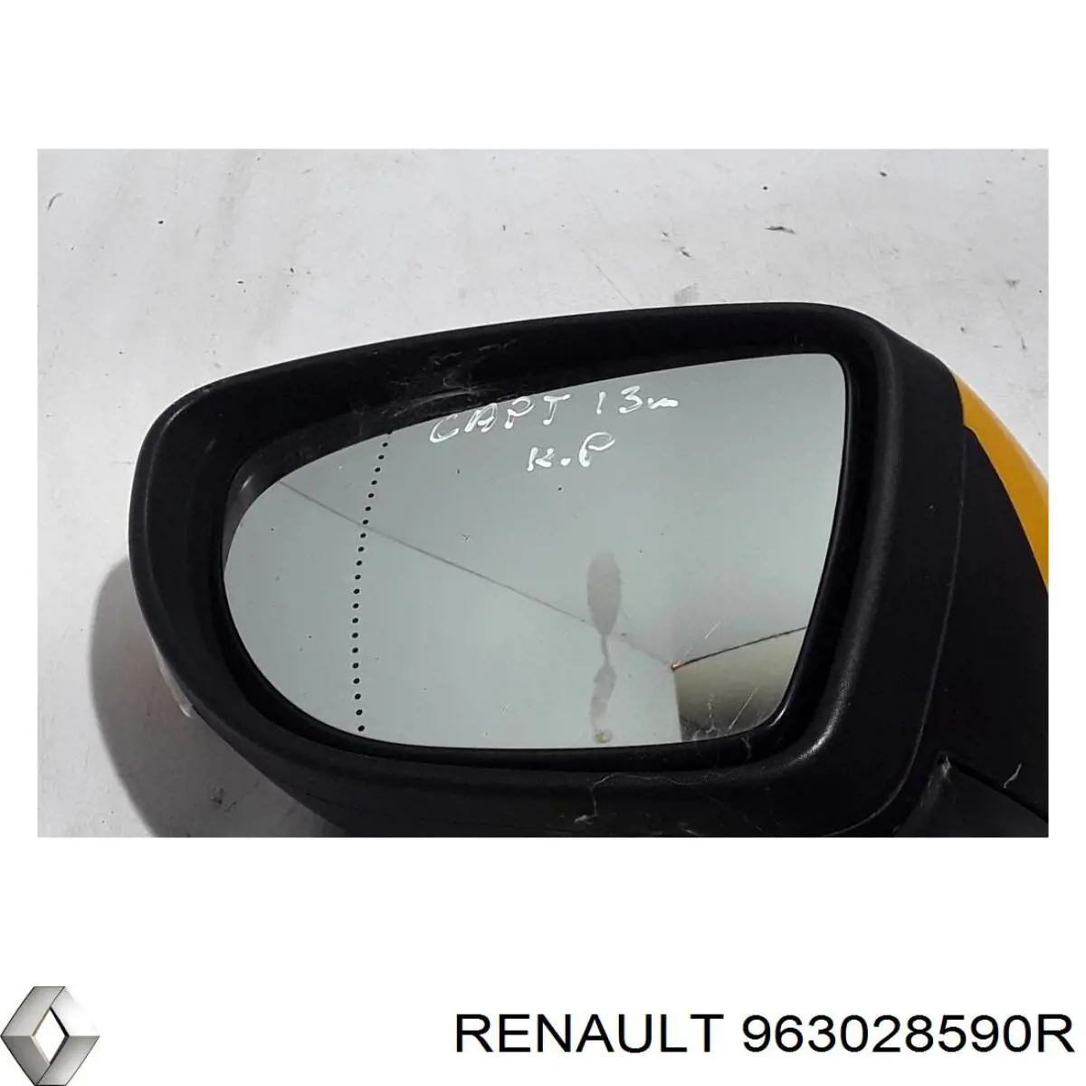 Корпус дзеркала заднього виду, правий Renault (RVI) 963028590R ціна, від 183.36 USD