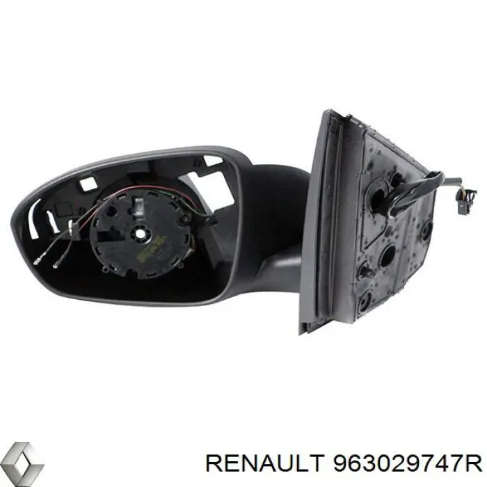 963029747R Renault (RVI) Дзеркало заднього виду, ліве