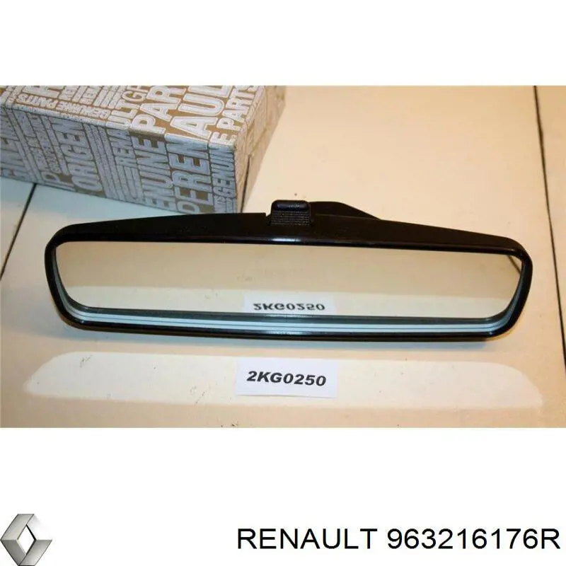 Дзеркало заднього виду в салоні Renault (RVI) 963216176R ціна, від 69.68 USD