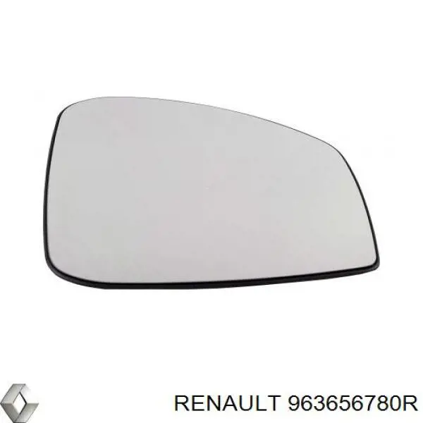 Купити 963656780R Renault (RVI) Дзеркальний елемент правого дзеркала заднього виду