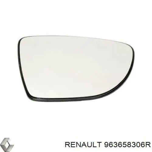 Скло дзеркала заднього виду, правого Renault (RVI) 963658306R ціна, від  