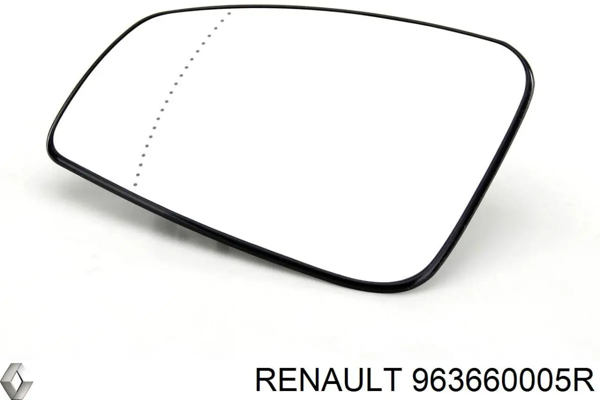Зеркальный элемент левый RENAULT 963660005R