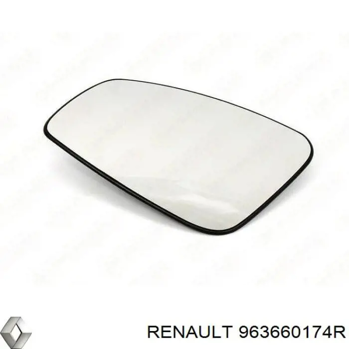 963660174R Renault (RVI) Дзеркальний елемент лівий