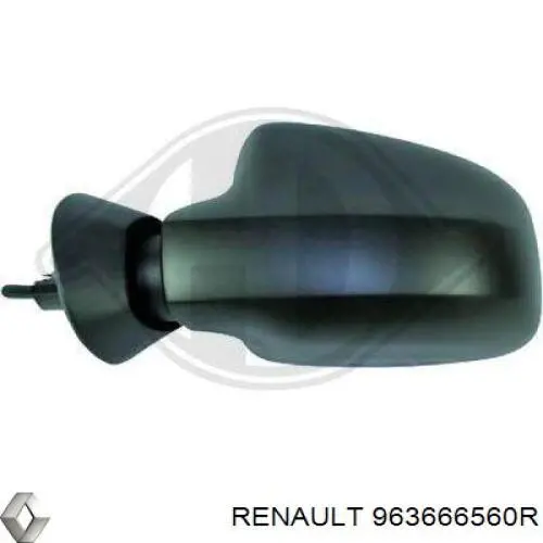 Купити 963666560R Renault (RVI) Дзеркальний елемент дзеркала заднього виду, лівого
