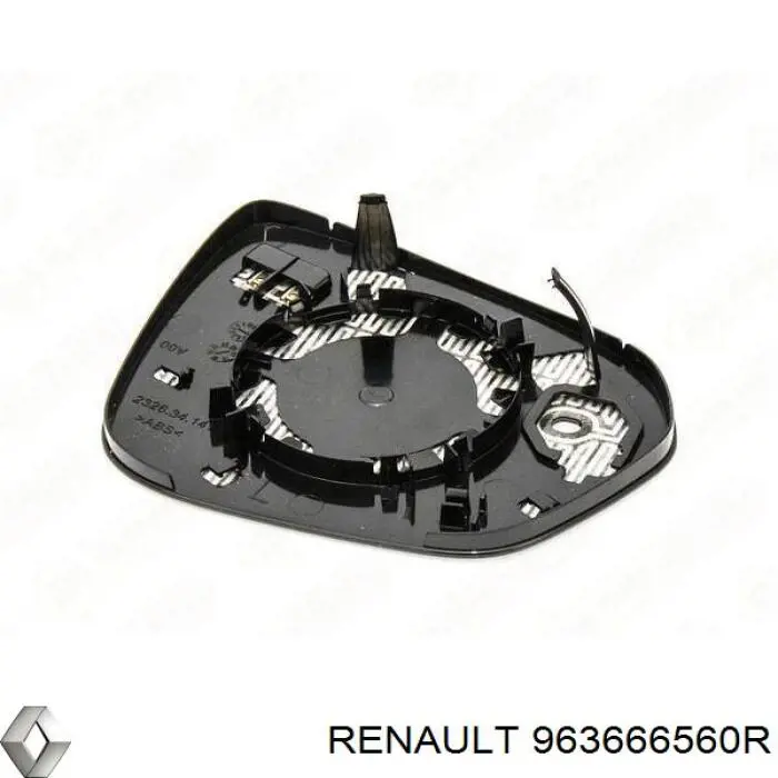 963666560R Renault (RVI) Дзеркальний елемент лівого дзеркала заднього виду