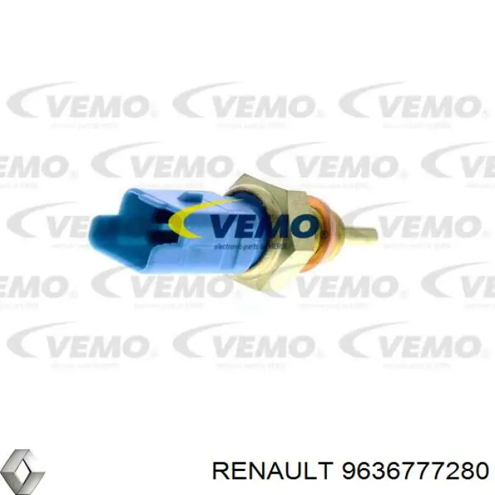 Датчик температури охолоджуючої рідини 9636777280 Renault (RVI)