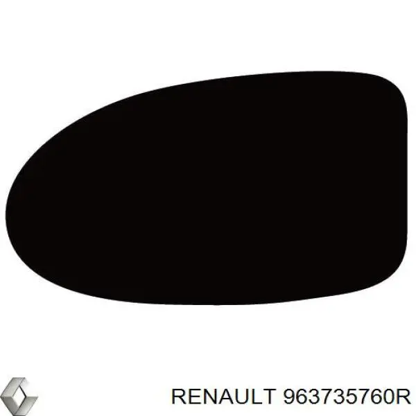 963735760R Renault (RVI) Дзеркало заднього виду, ліве
