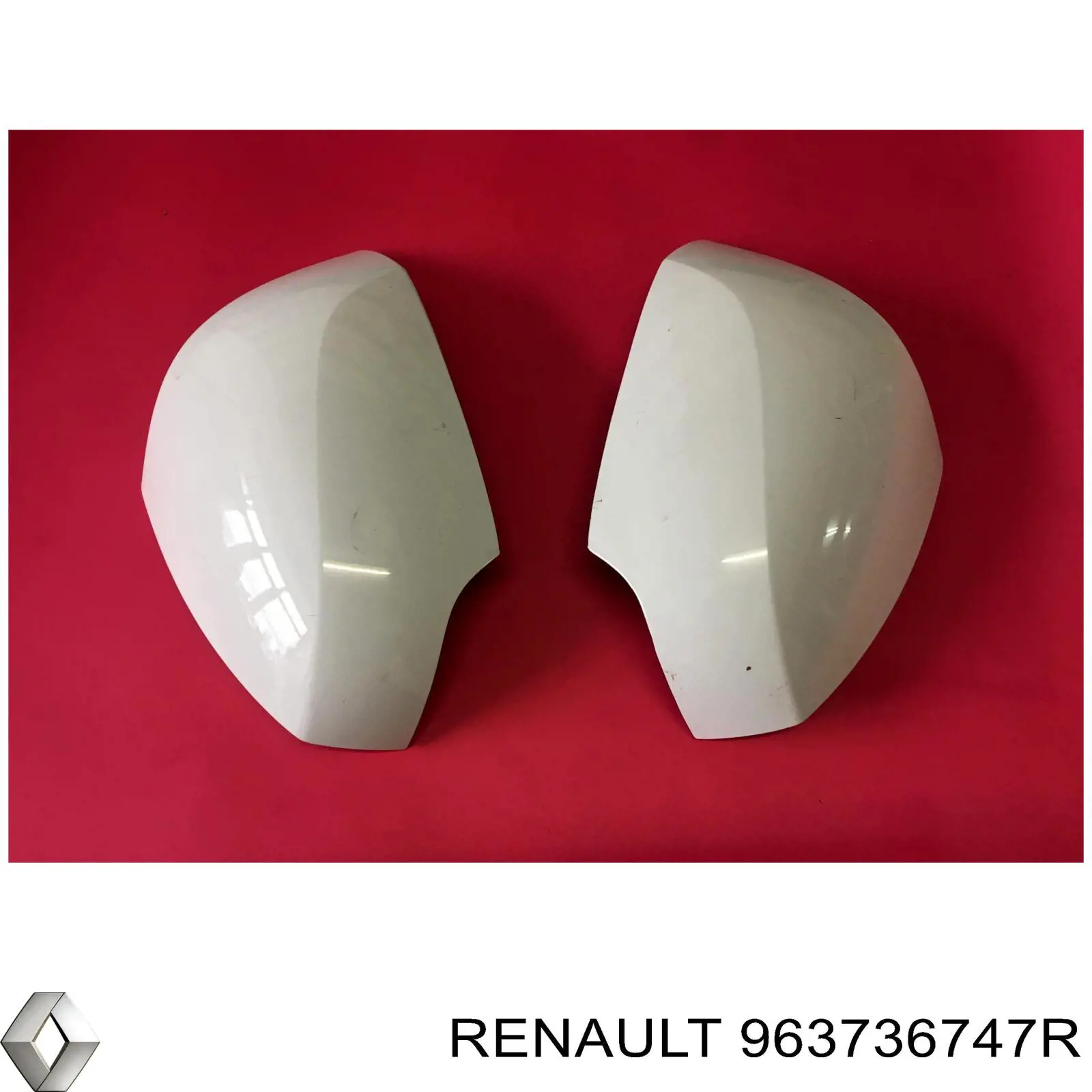 Купити 963736747R Renault (RVI) Накладка/кришка дзеркала заднього виду, ліва