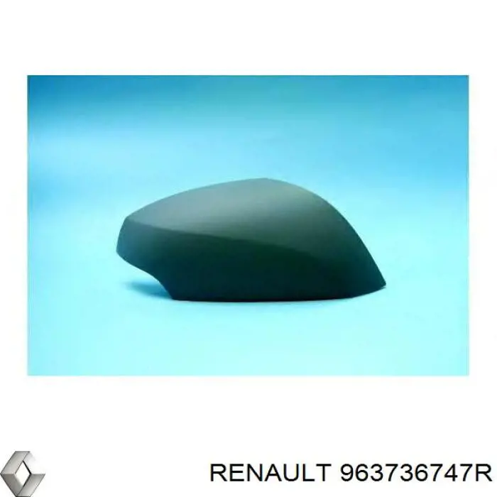 963020162R Renault (RVI) накладка дзеркала заднього виду, ліва