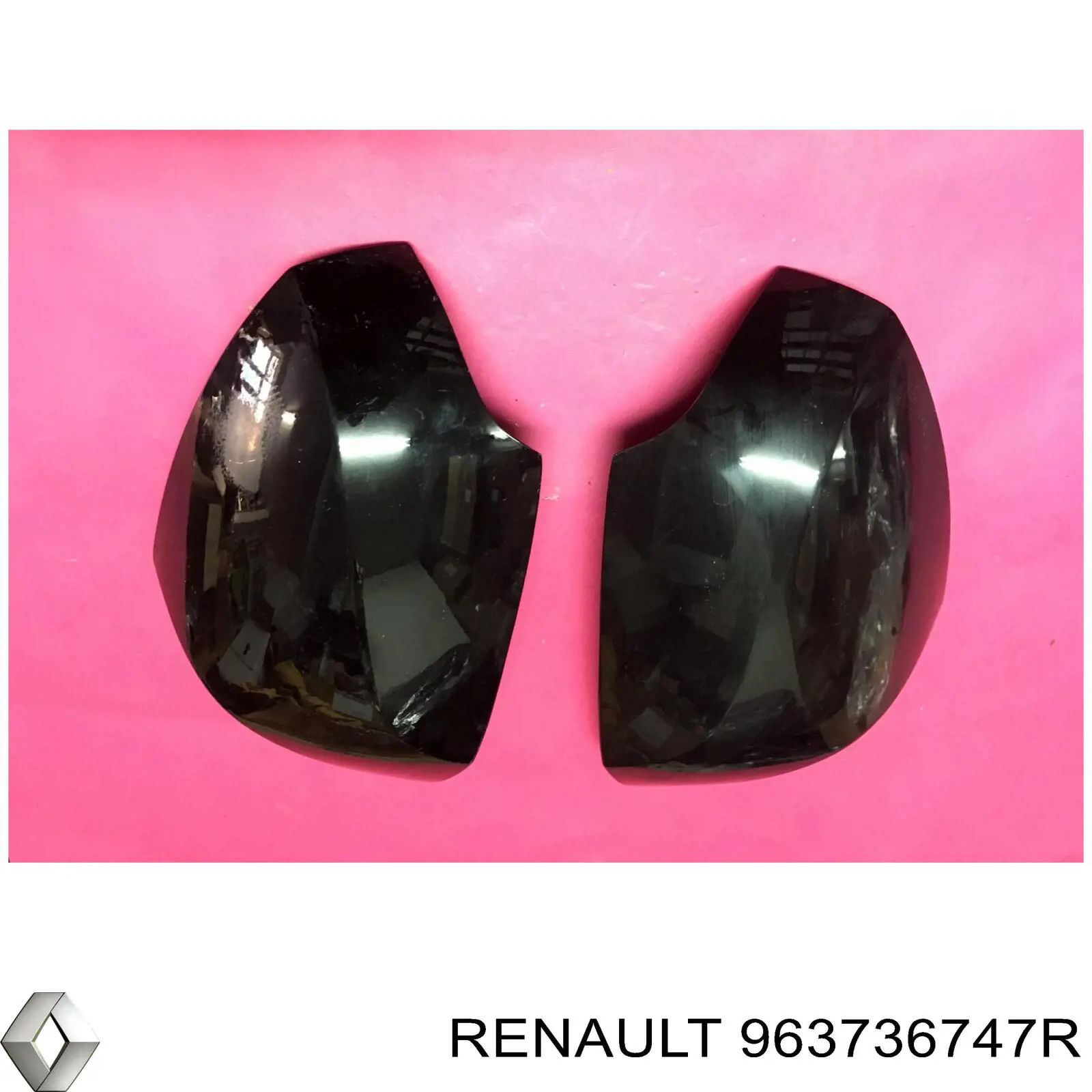 Накладка лівого бокового дзеркала Renault (RVI) 963736747R ціна, від 43.28 USD
