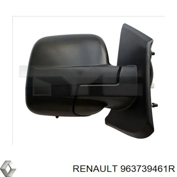 963739461R Renault (RVI) Накладка водійського дзеркала