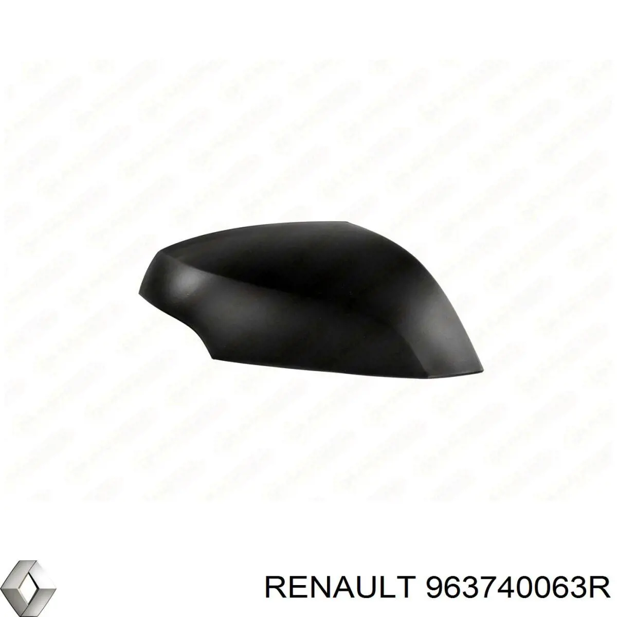 Накладка правого дзеркала заднього виду Renault (RVI) 963740063R ціна, від 5.32 USD