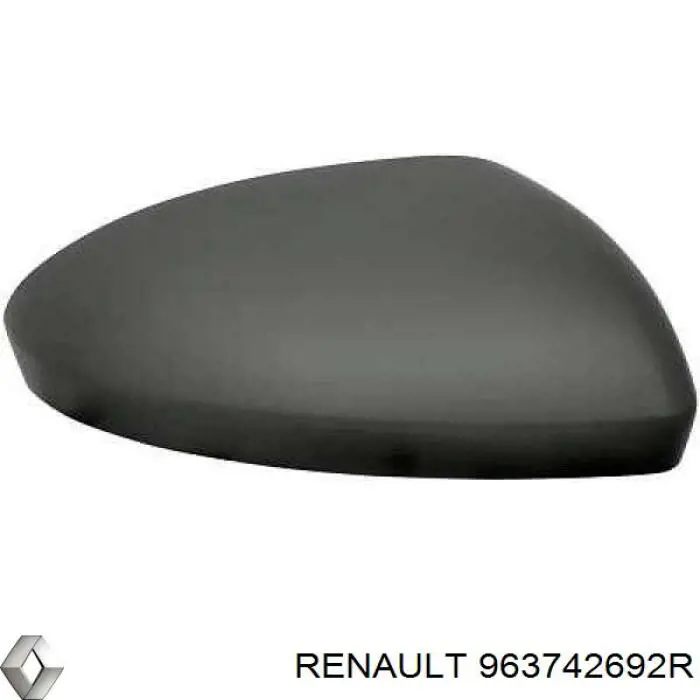 Накладка правого дзеркала заднього виду Renault (RVI) 963742692R ціна, від 11.86 USD