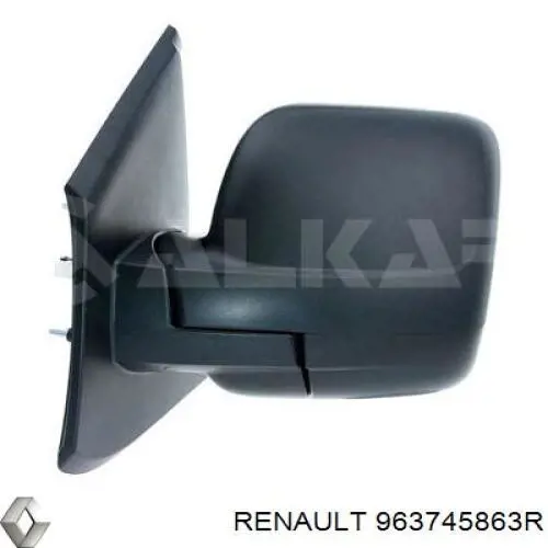 Накладка правого дзеркала заднього виду Renault (RVI) 963745863R ціна, від 14.52 USD