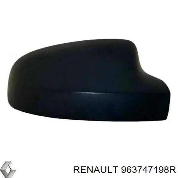963747198R Renault (RVI) накладка дзеркала заднього виду, права