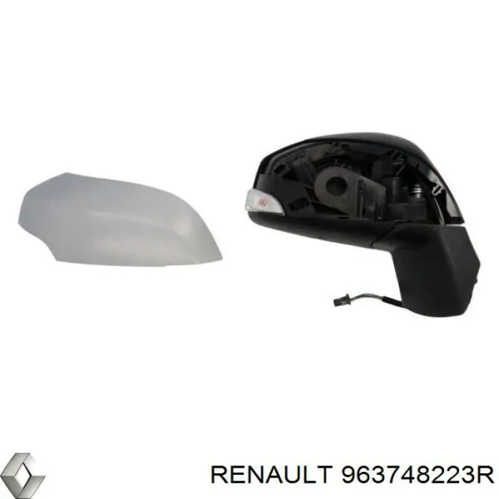 Накладка правого дзеркала заднього виду Renault (RVI) 963748223R ціна, від 20.70 USD