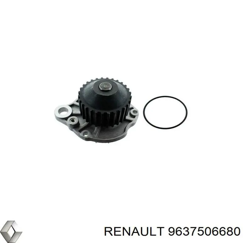 Помпа охолодження Renault (RVI) 9637506680 ціна, від 42.39 USD