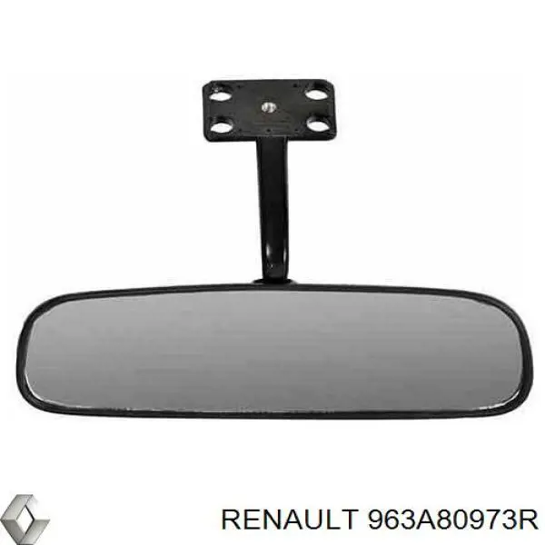 963A80973R Renault (RVI) Накладка (кришка) кронштейна дзеркала салону