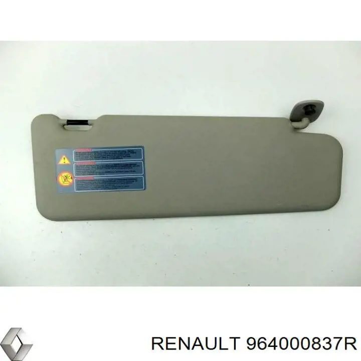 Козирок сонцезахисний автомобіля Renault (RVI) 964000837R ціна, від 7.05 USD