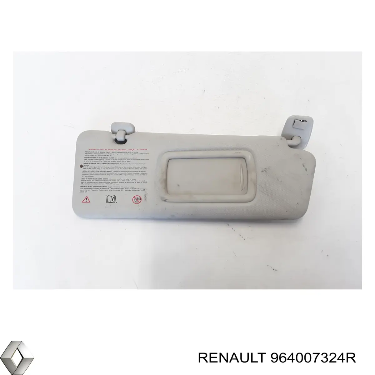 Козирок сонцезахисний автомобіля Renault (RVI) 964007324R ціна, від 12.67 USD