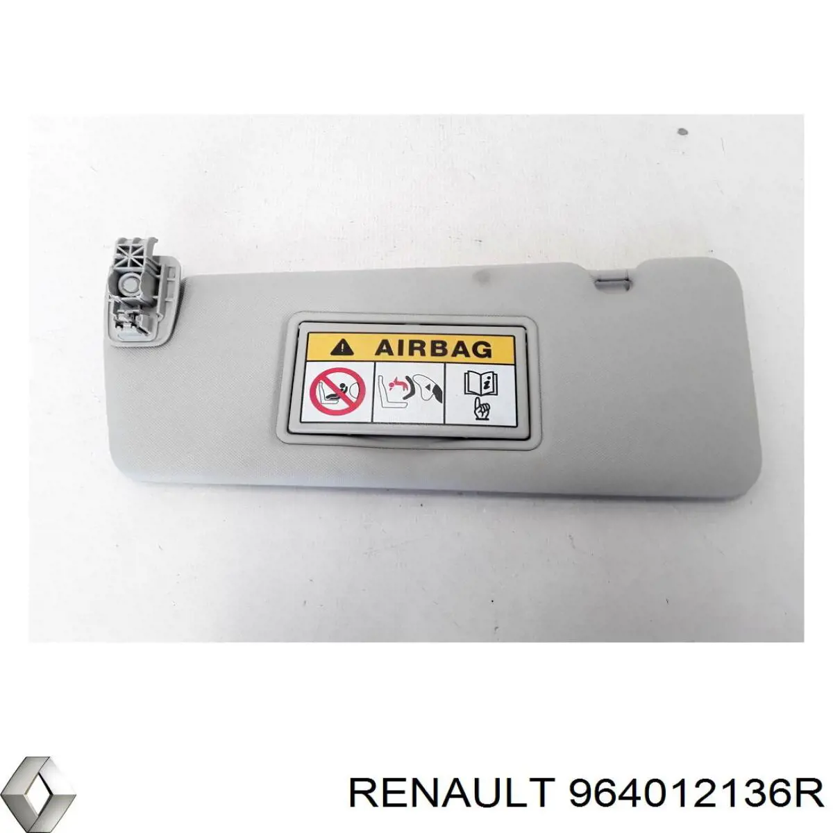 Козирок сонцезахисний автомобіля Renault (RVI) 964012136R ціна, від 12.67 USD