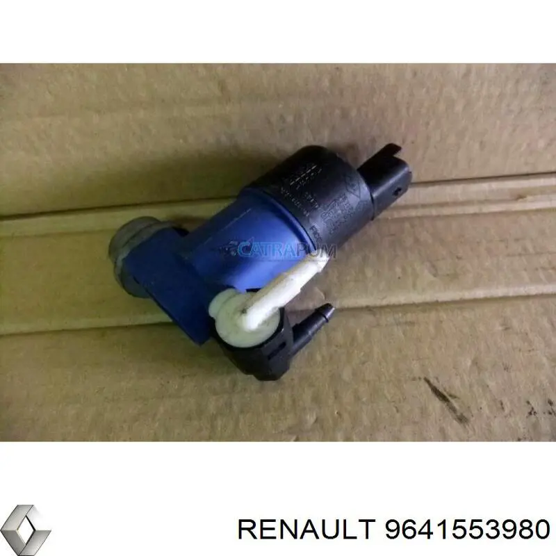 9641553980 Renault (RVI) насос-двигун омивача скла, переднього